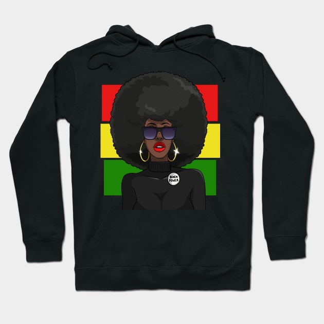 Black Panther Party Hoodie by Noseking